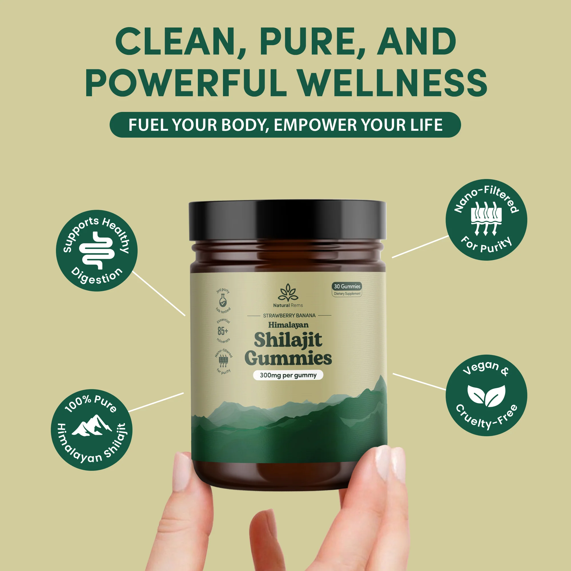 Pineapple Shilajit Gummies - Image 3