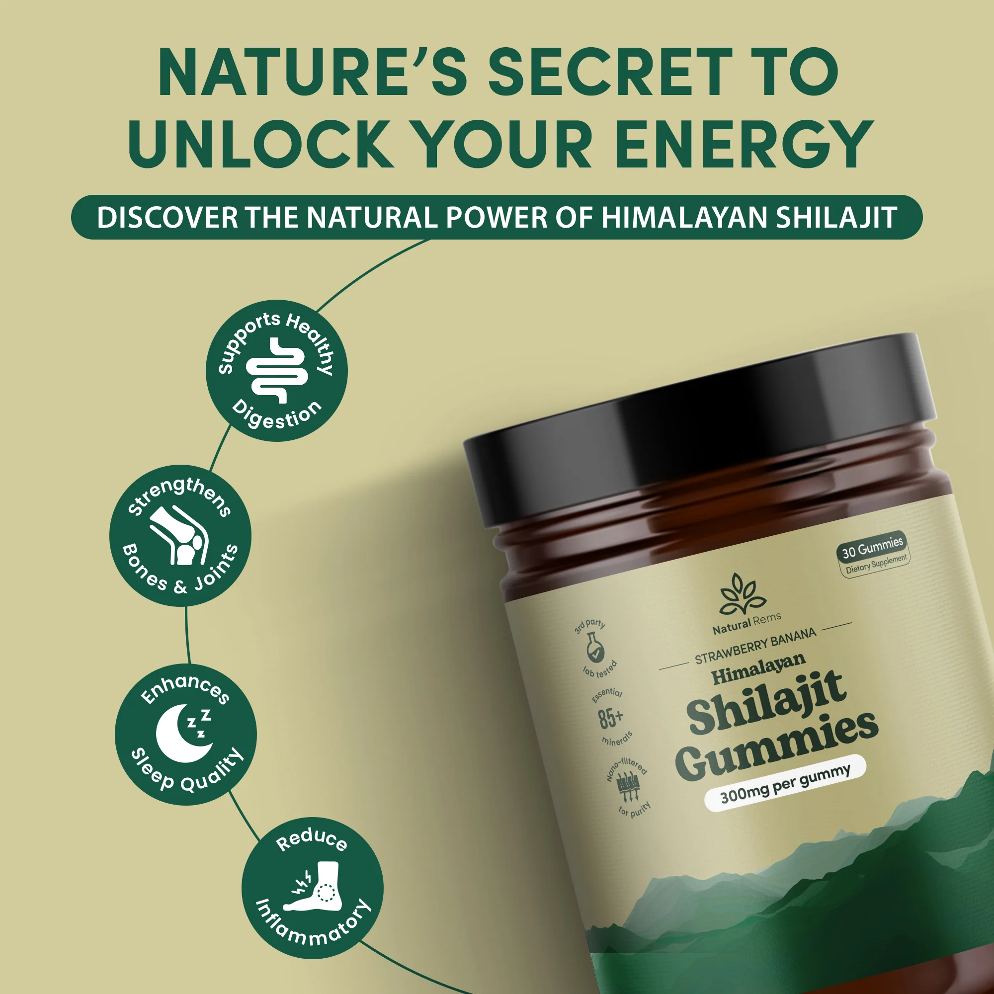 Pineapple Shilajit Gummies - Image 4