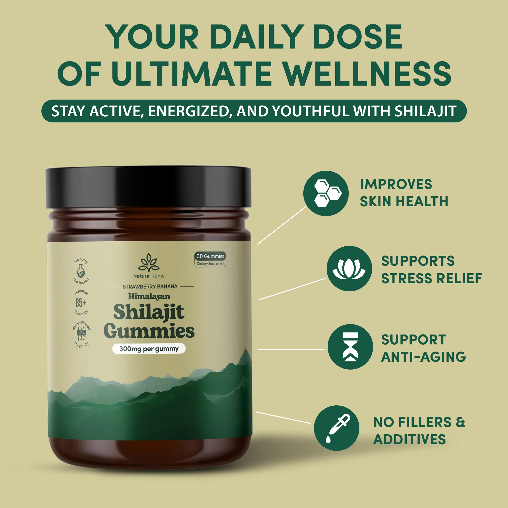 Pineapple Shilajit Gummies - Image 5