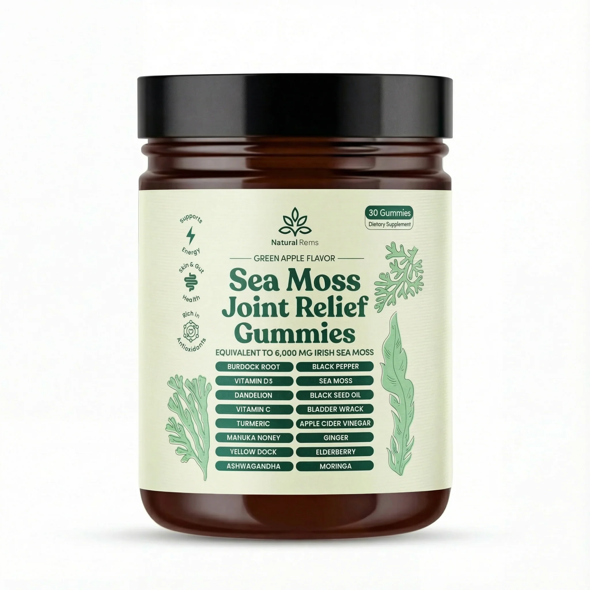 Sea Moss 16-in-1 Gummies - For Joint Relief & Mobility - Image 11