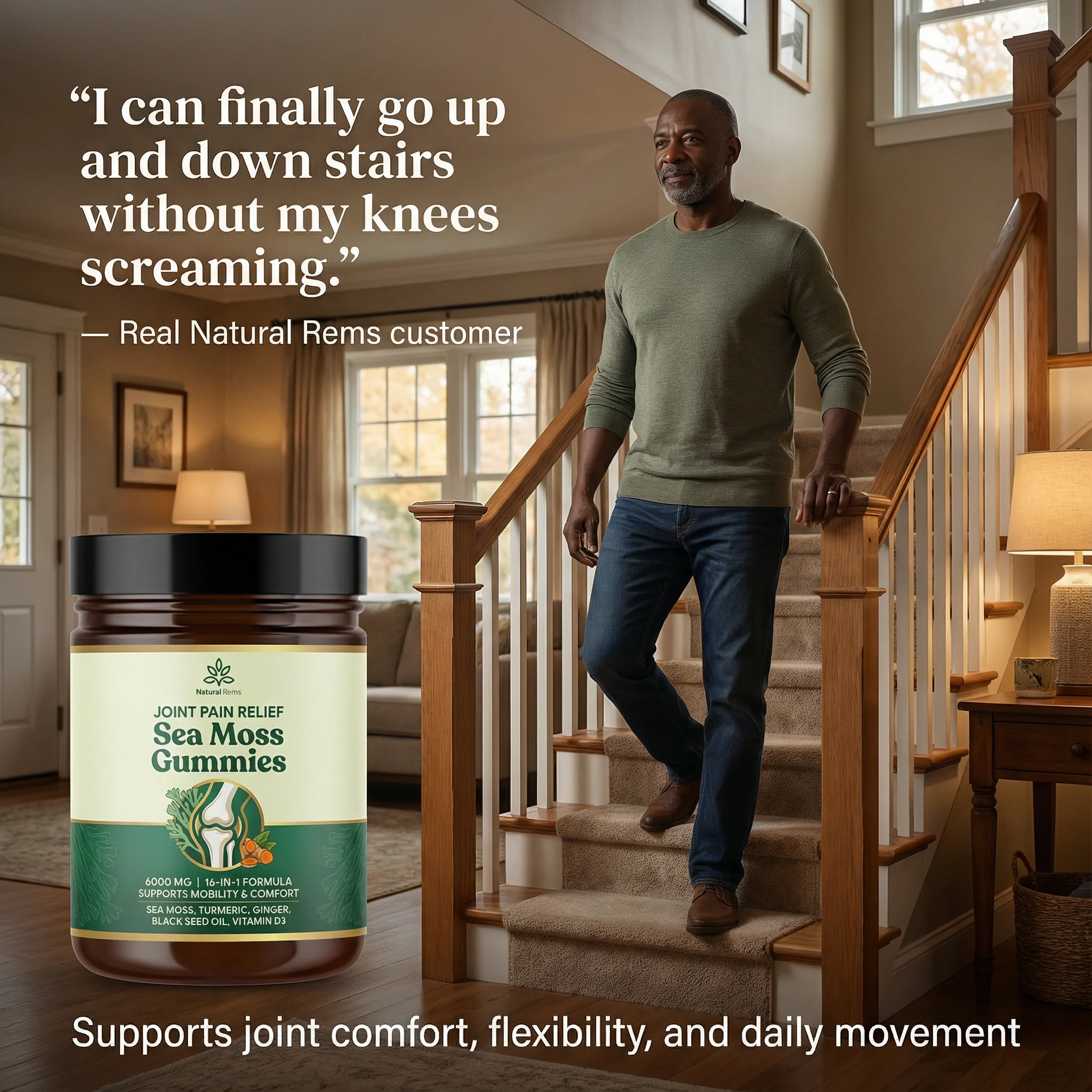 Sea Moss 16-In-1 Gummies - For Joint Comfort & Mobility - Image 6