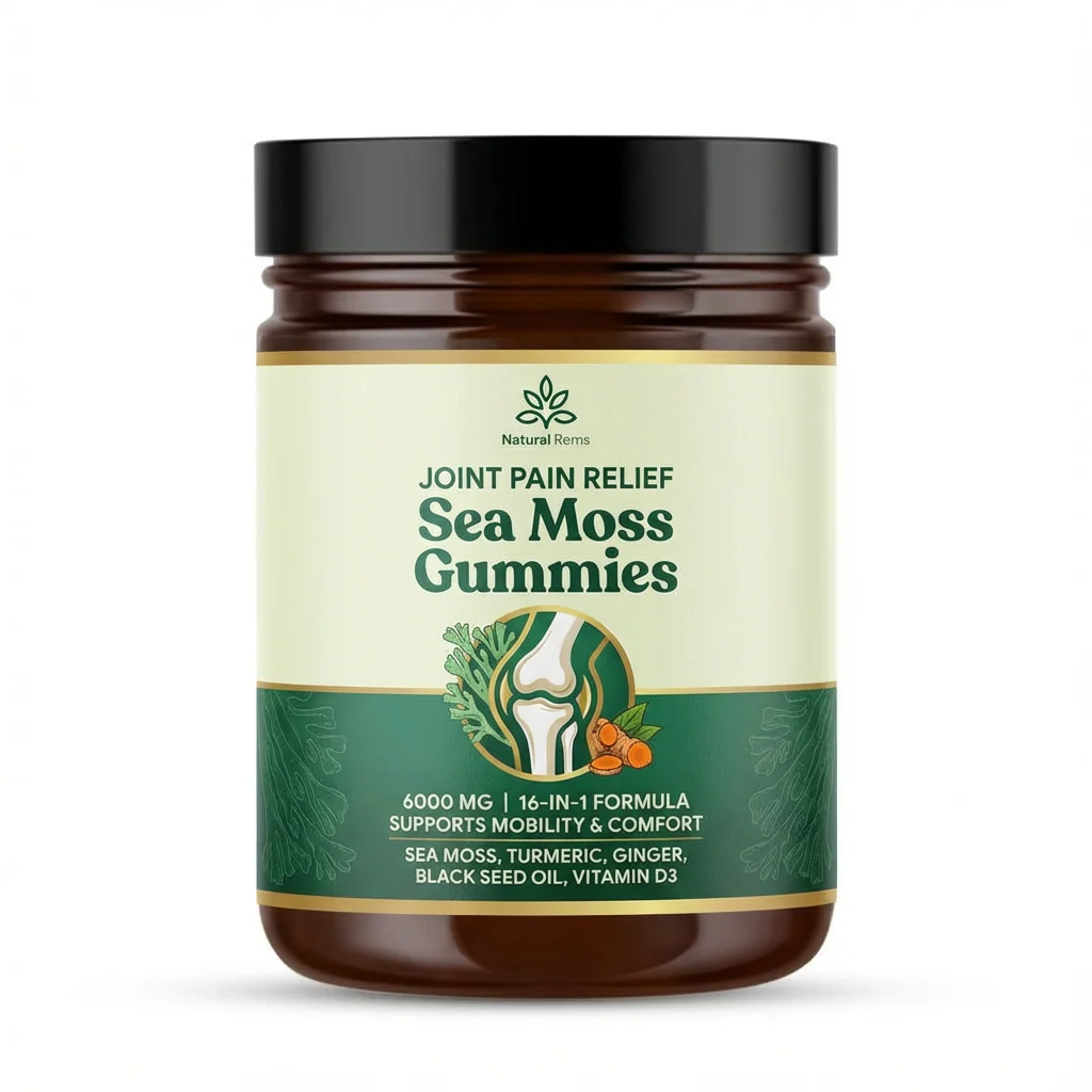 Sea Moss 16-In-1 Gummies - For Joint Comfort & Mobility - Image 8